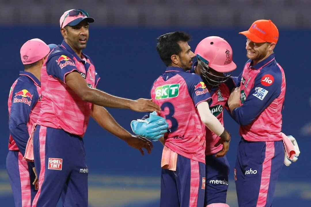 IPL 2022: Ashwin, Chahal take crucial scalps as Rajasthan beat Mumbai by 23 runs(IPL TWITTER)