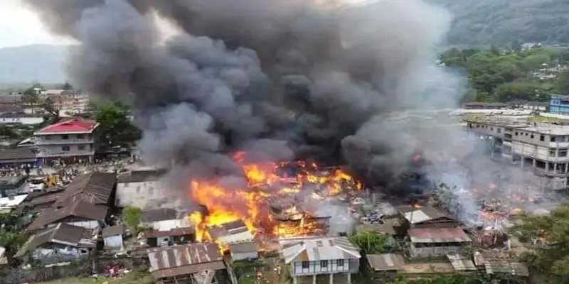 Over 50 houses, shops gutted in Arunachal fire