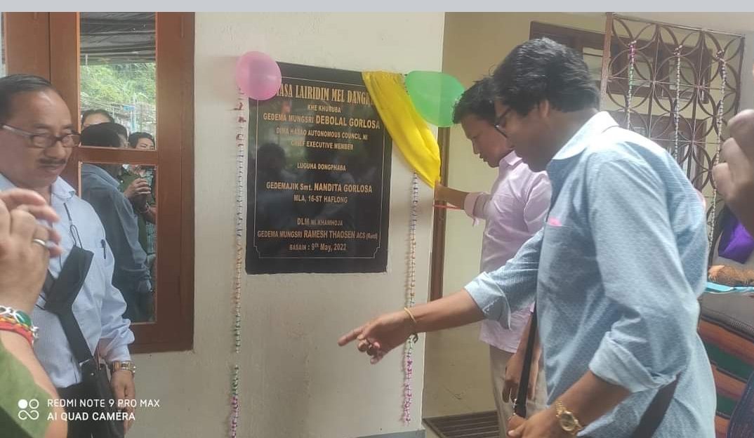 DLM Office building inaugurated at Haflong