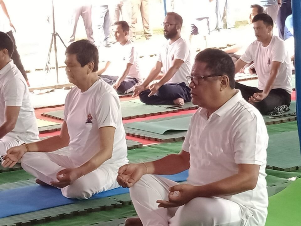 Assam Observes 8th International Yoga Day