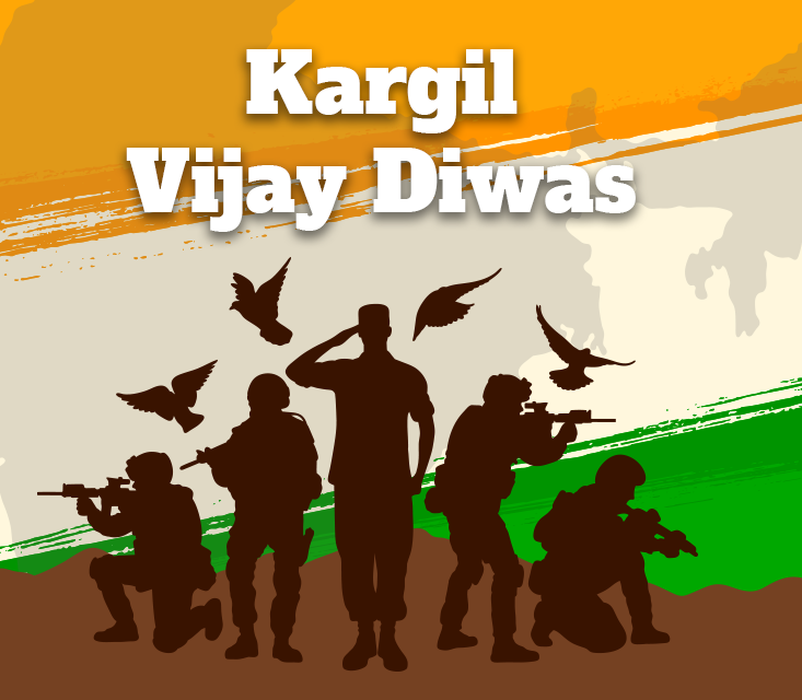 Kargil Vijay Diwas Drawing – India NCC