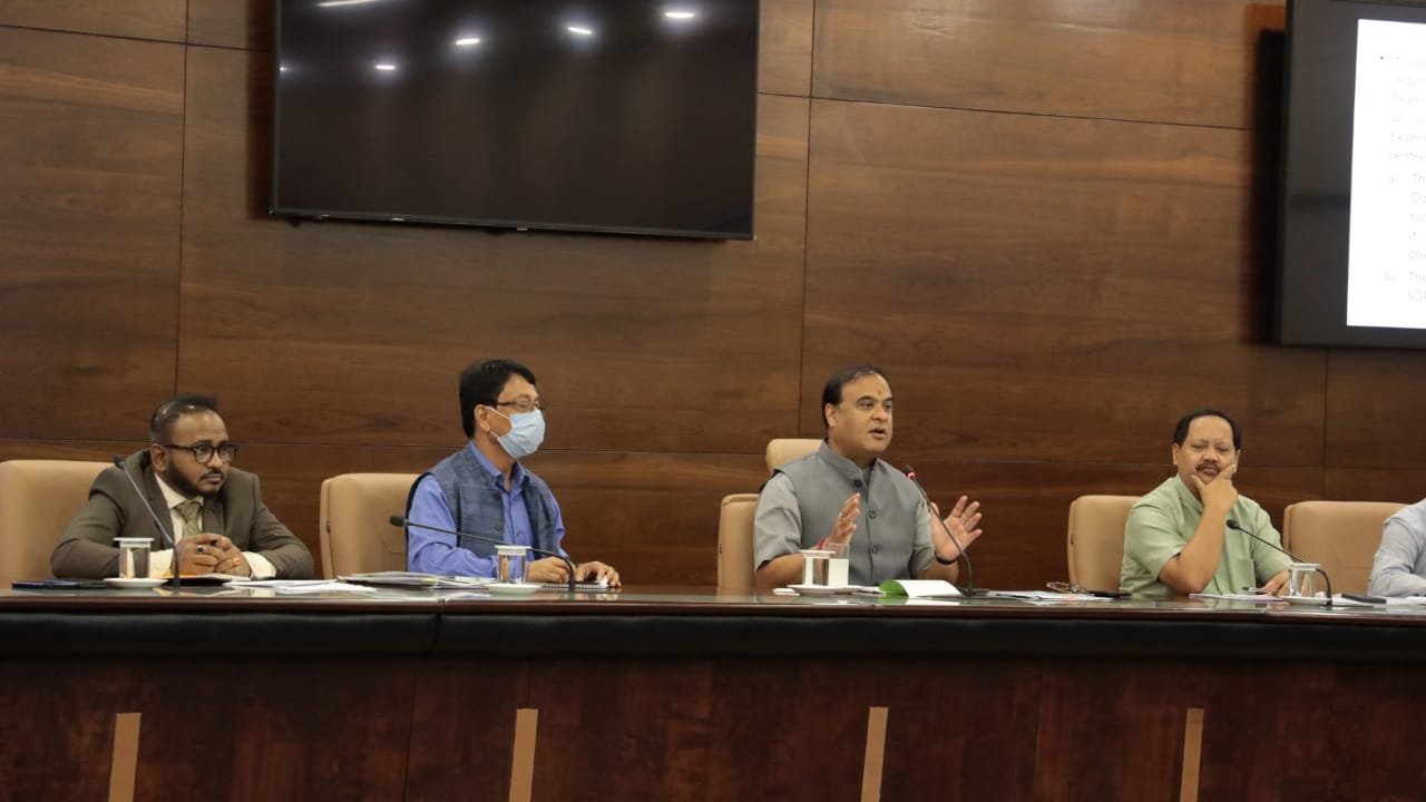 Himanta Biswa Sarma Bats For Smooth Conduct Of Job Exams 313