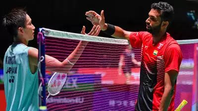 BWF World C’ships Prannoy stuns Momota, Lakshya sails into pre-quarters