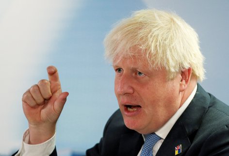 FILE PHOTO: British Prime Minister Boris Johnson visits EDF’s Sizewell Nuclear power station