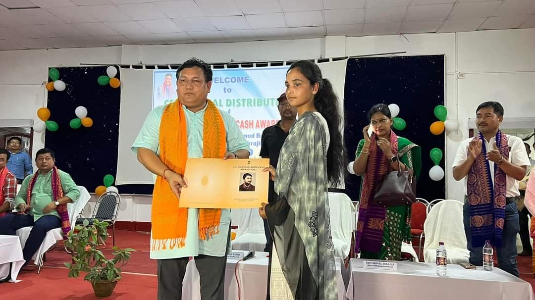 Meritorious students receive Anundoram Borooah Awards across Assam