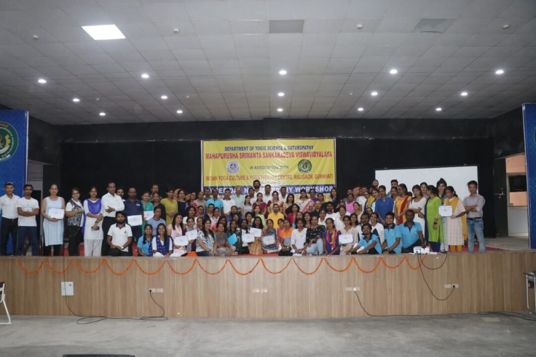 Naturopathy workshop concludes at MSSV, Guwahati Unit