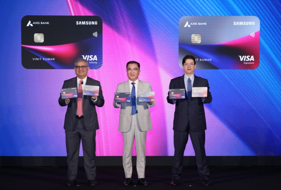 Samsung India, Axis Bank launch co-branded credit card powered by Visa