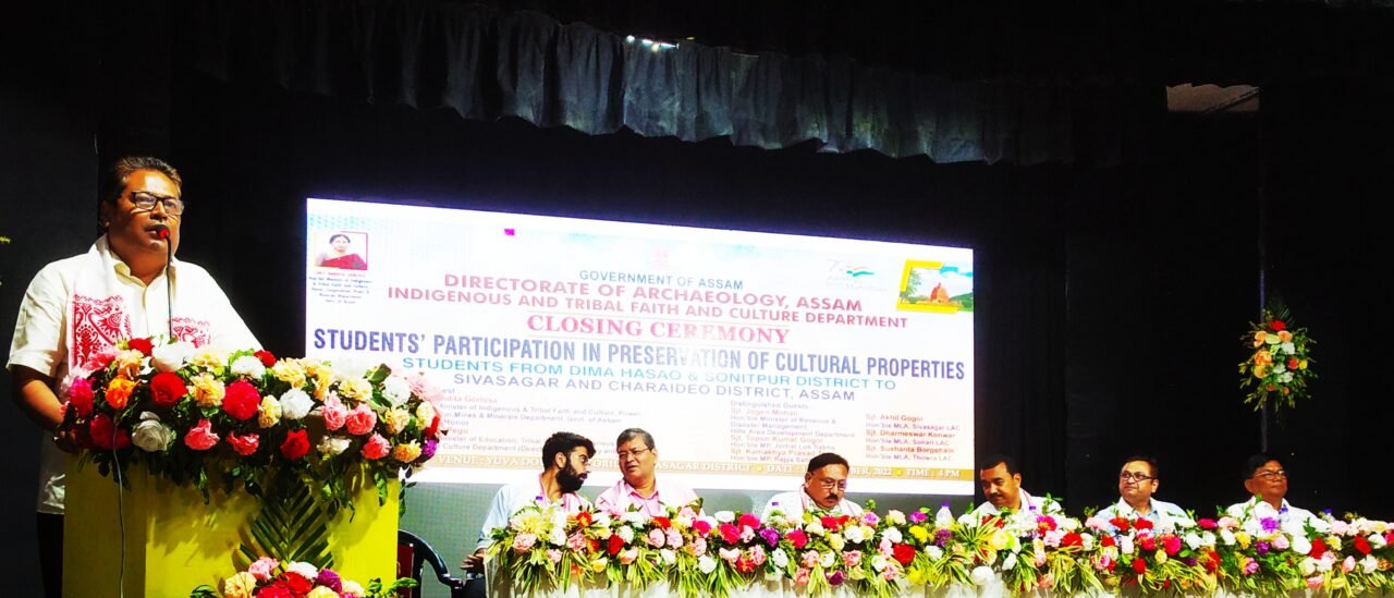 Closing function of ‘Student participation in preservation of cultural properties’ organised