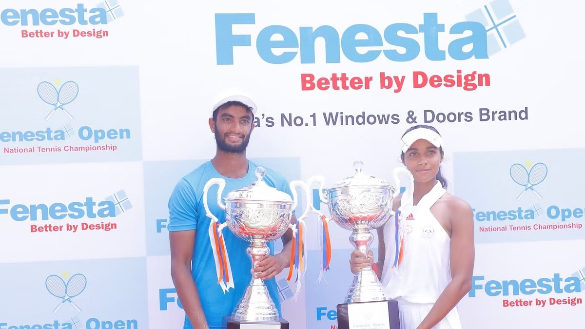 Sriram and Prerna crowned champions at the Fenesta Open National Tennis  Championship 2015 | Atul Malikram PR 24×7 Network Ltd