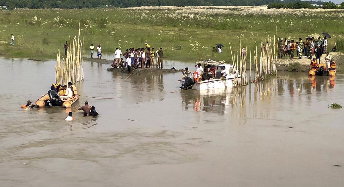 Search operations on for 3 straight days for Assam official missing in boat capsize