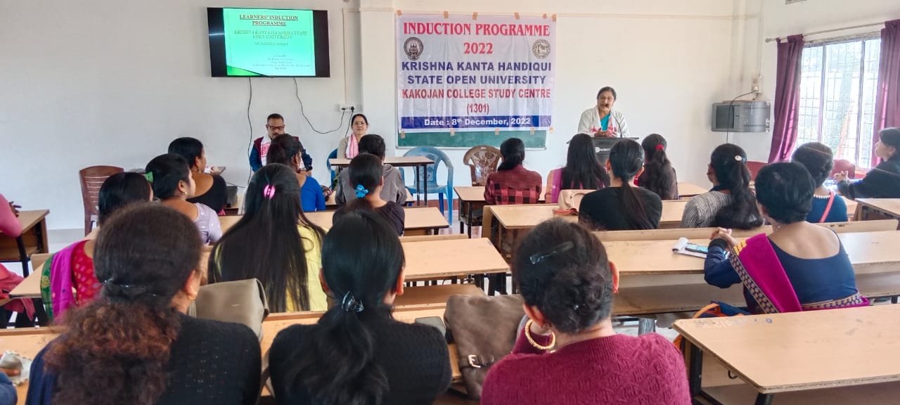 Induction Programme For KKHSOU Learners Held At Kakojan College - The ...