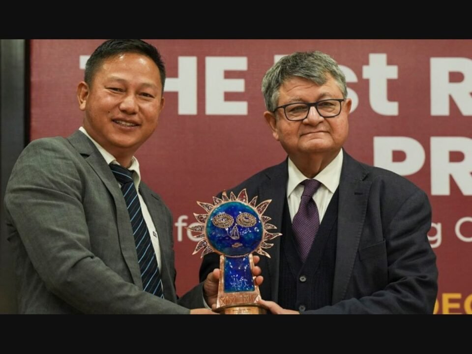 Recognising an individual’s rural development efforts in Nagaland