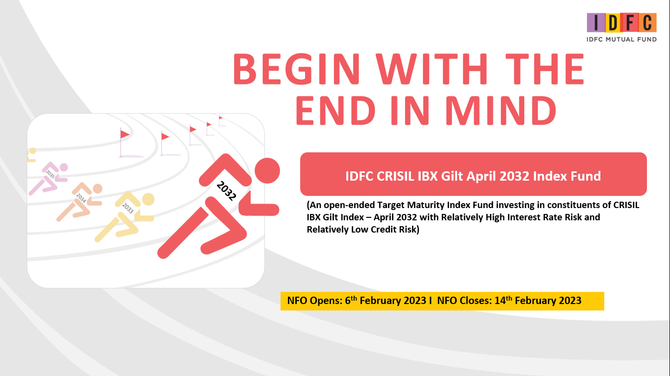 IDFC Mutual Fund launches IDFC CRISIL IBX Gilt April 2032 Index Fund