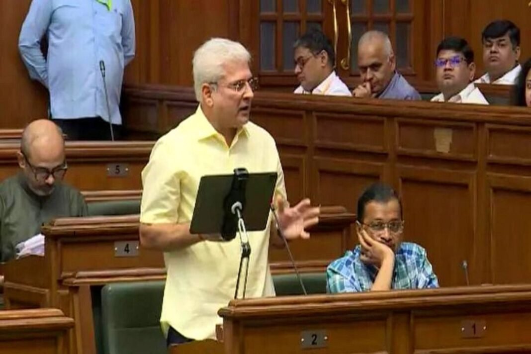 FM Gahlot Presents Budget For 2023-24 In Delhi Assembly - The Hills Times