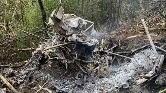 Army Chopper Crash in Arunachal Pradesh S 1