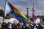 Protests erupted outside Los Angeles elementary school’s Pride month assembly New Project(44)