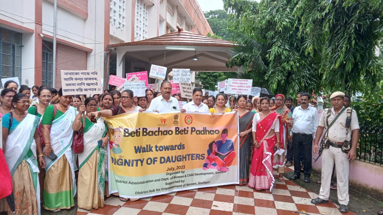 Officials initiate ‘Beti Bachao Beti Padhao’ awareness rally in Sonitpur