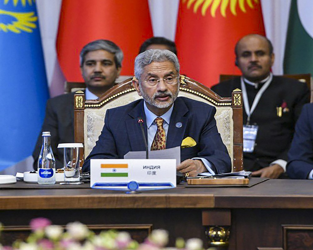 S Jaishankar in Kyrgyzstan