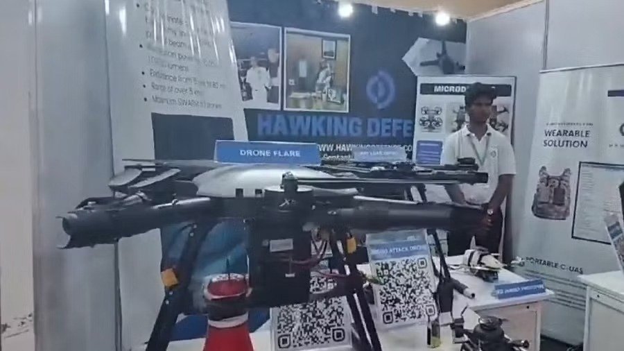 From drones to tunnel detection robots, manufacturers vie for attention at def expo