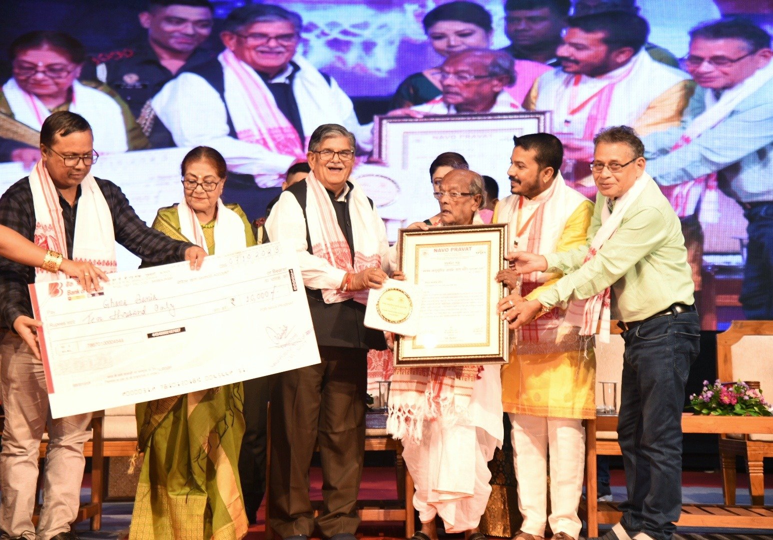 Governor attends award ceremony and cultural conference by Navo Pravat Governor attends award ceremony and cultural conference by Navo Pravat