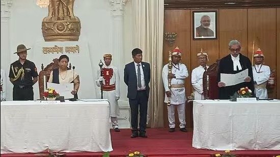 Siddharth Mridul sworn in as Chief Justice of Manipur HC Siddharth Mridul sworn in as Chief Justice of Manipur HC