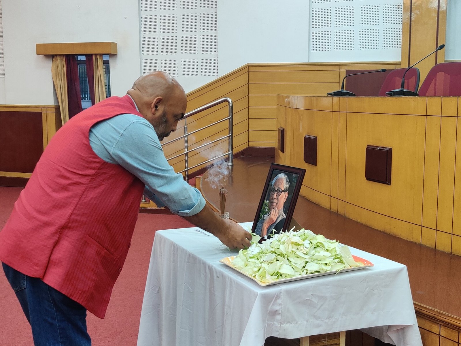 Tezpur University mourns the demise of Prof Birendranath Datta