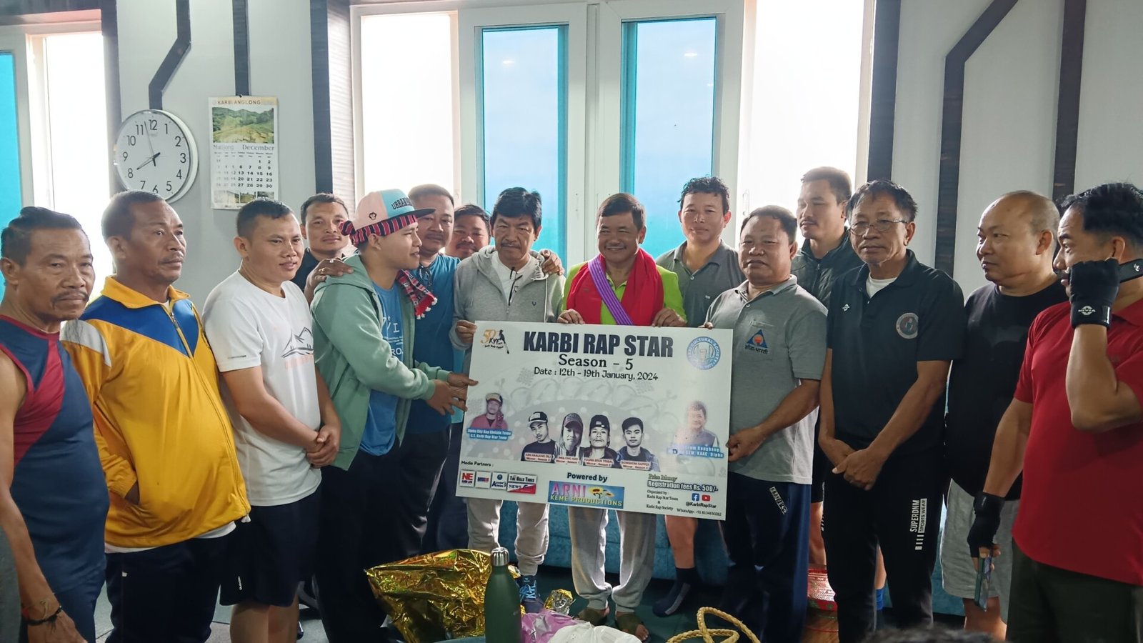 Karbi Rap Star – Season 5 launched by Tuliram Ronghang