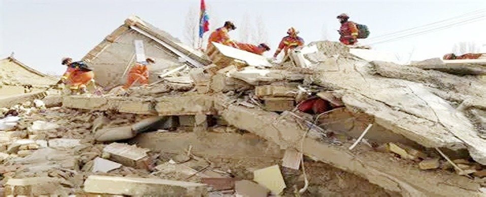 Strong earthquake in northwest China