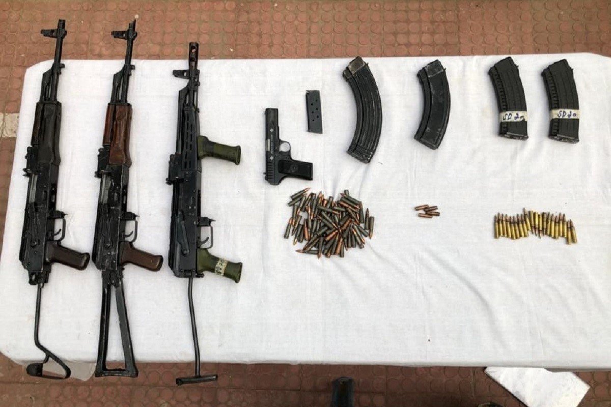 thumbnail_Arms, ammunition recovered in Manipur