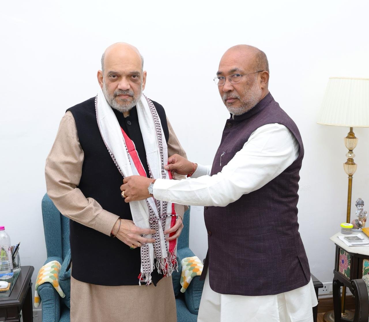 Manipur CM meets Amit Shah, says Centre set to take important decisions on state GFaDUVCXgAApIWJ