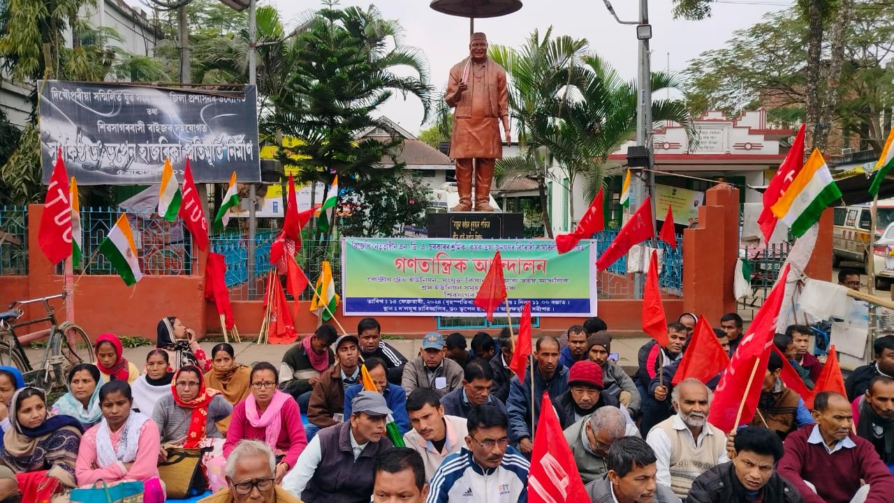 Left parties rally against alleged anti-farmer policies