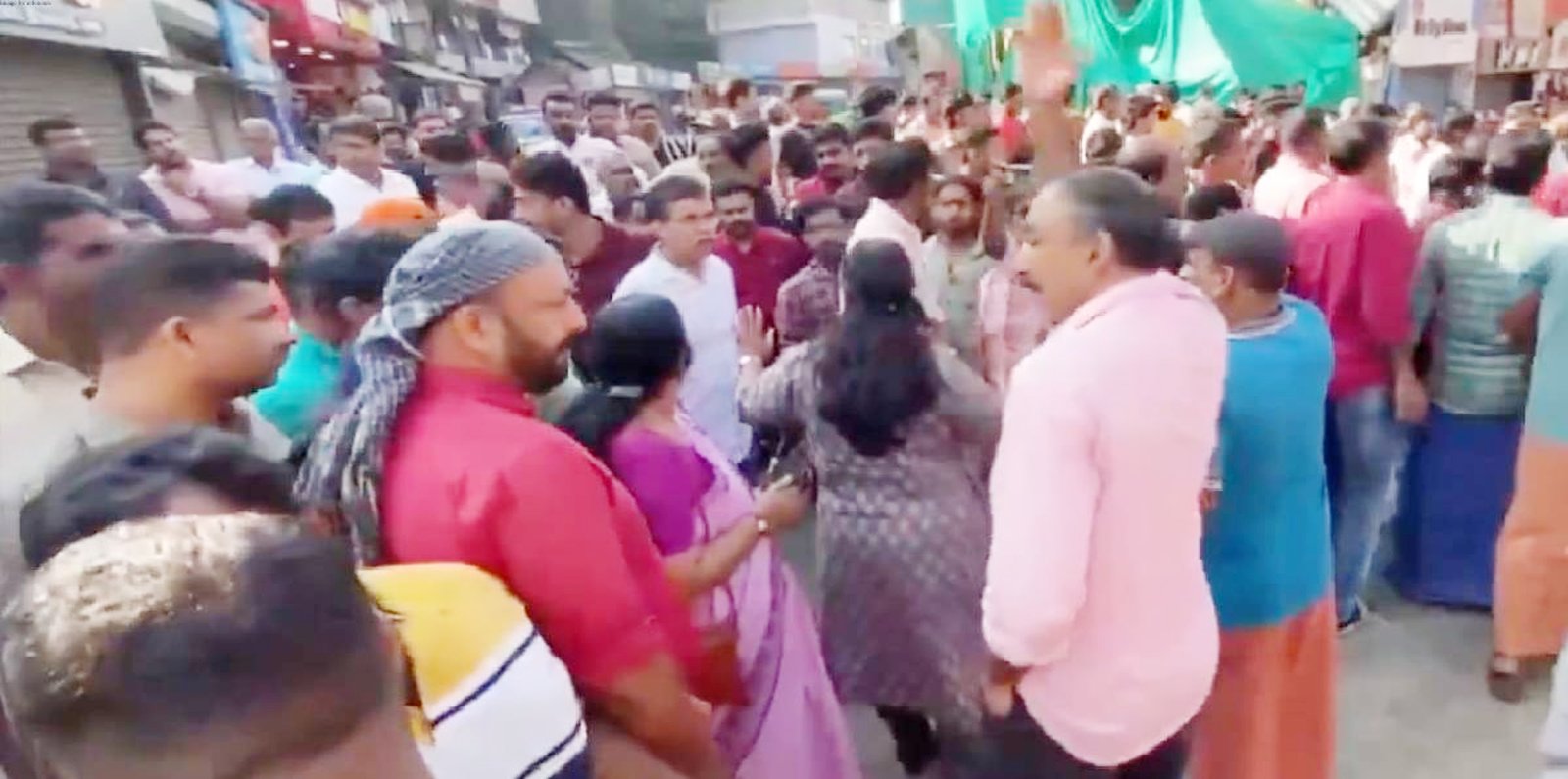 Protests break out in Wayanad as wild elephant tramples man to death