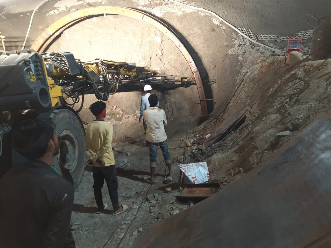 Construction of longest tunnel under the Dimapur – Kohima rail project begins