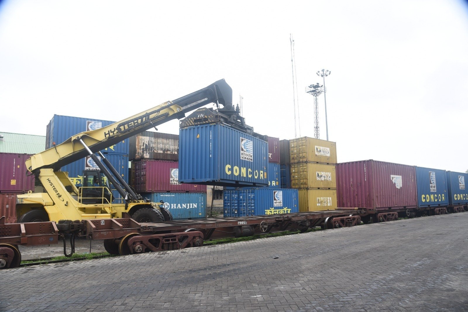 NF Railway makes progress in freight loading