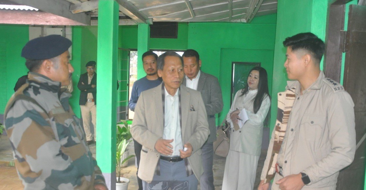 Rights team evaluates welfare schemes in Peren