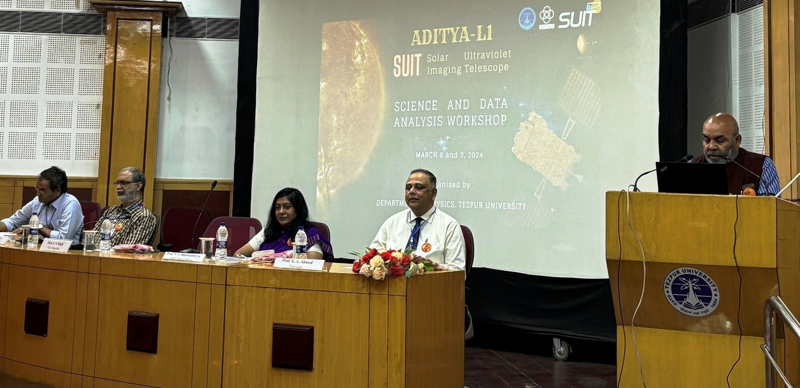 Tezpur University workshop on ADITYA L1 to explore Solar Mysteries