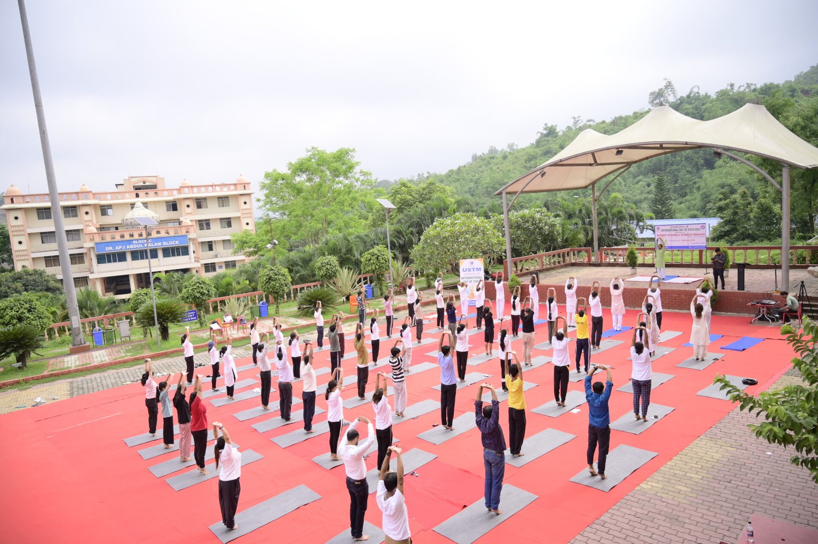 International Yoga Day observed at USTM