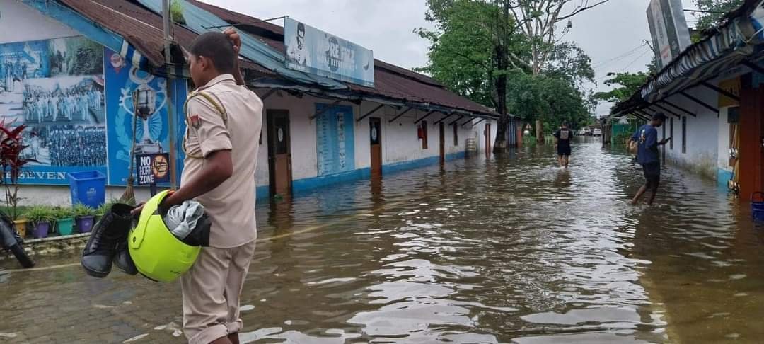 Dibrugarh grapples with severe waterlogging