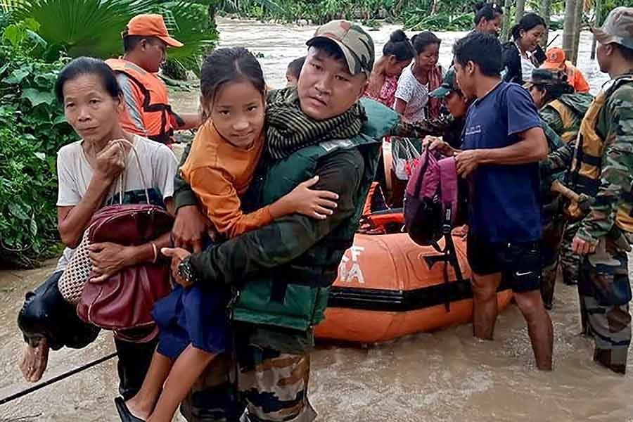 Flood situation remains grim in Arunachal, over 60,000 affected