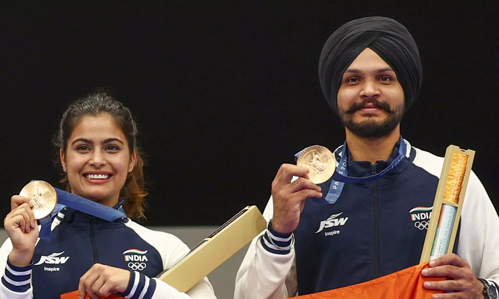 Manu Bhaker-Sarabjot Singh win India’s first shooting team medal at Olympics