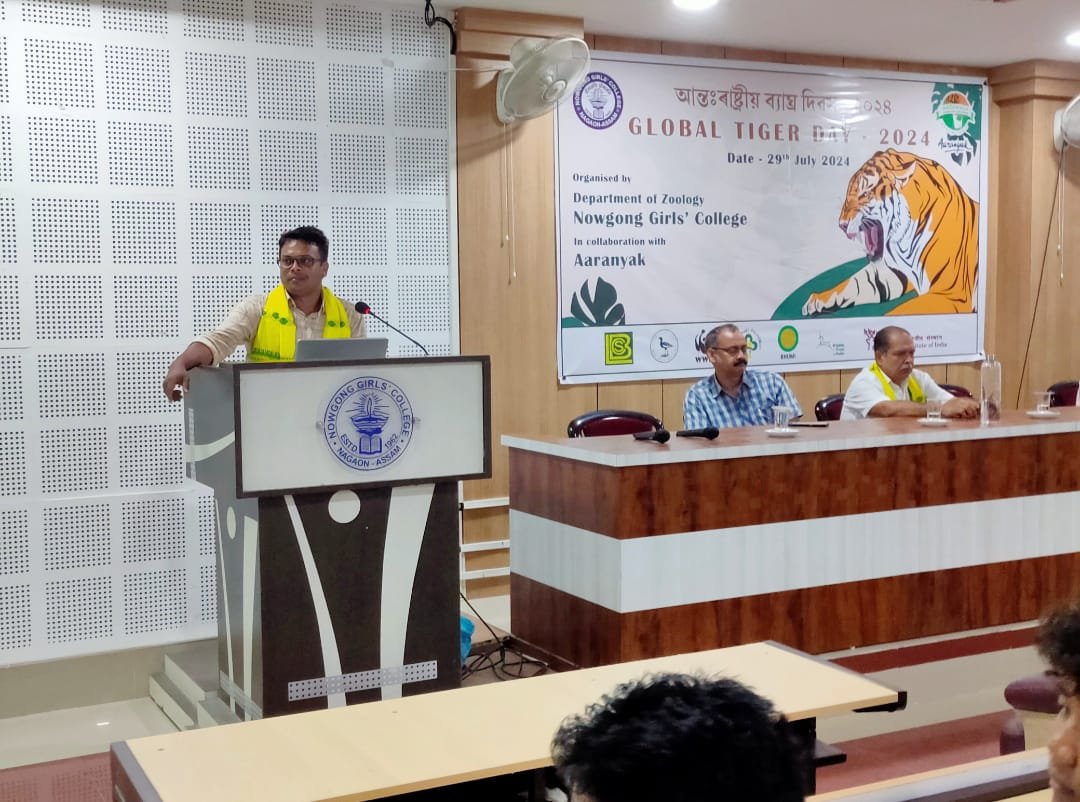 Aaranyak partners with KNP&TR authority for International Tiger Day Celebration