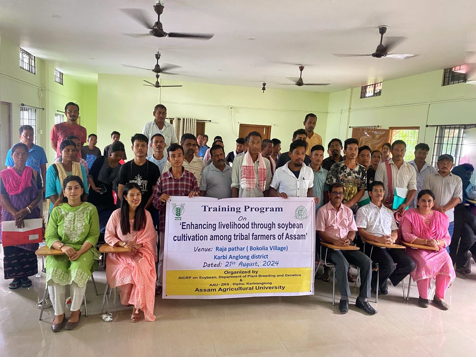 Training on scientific soybean cultivation conducted in Karbi Anglong