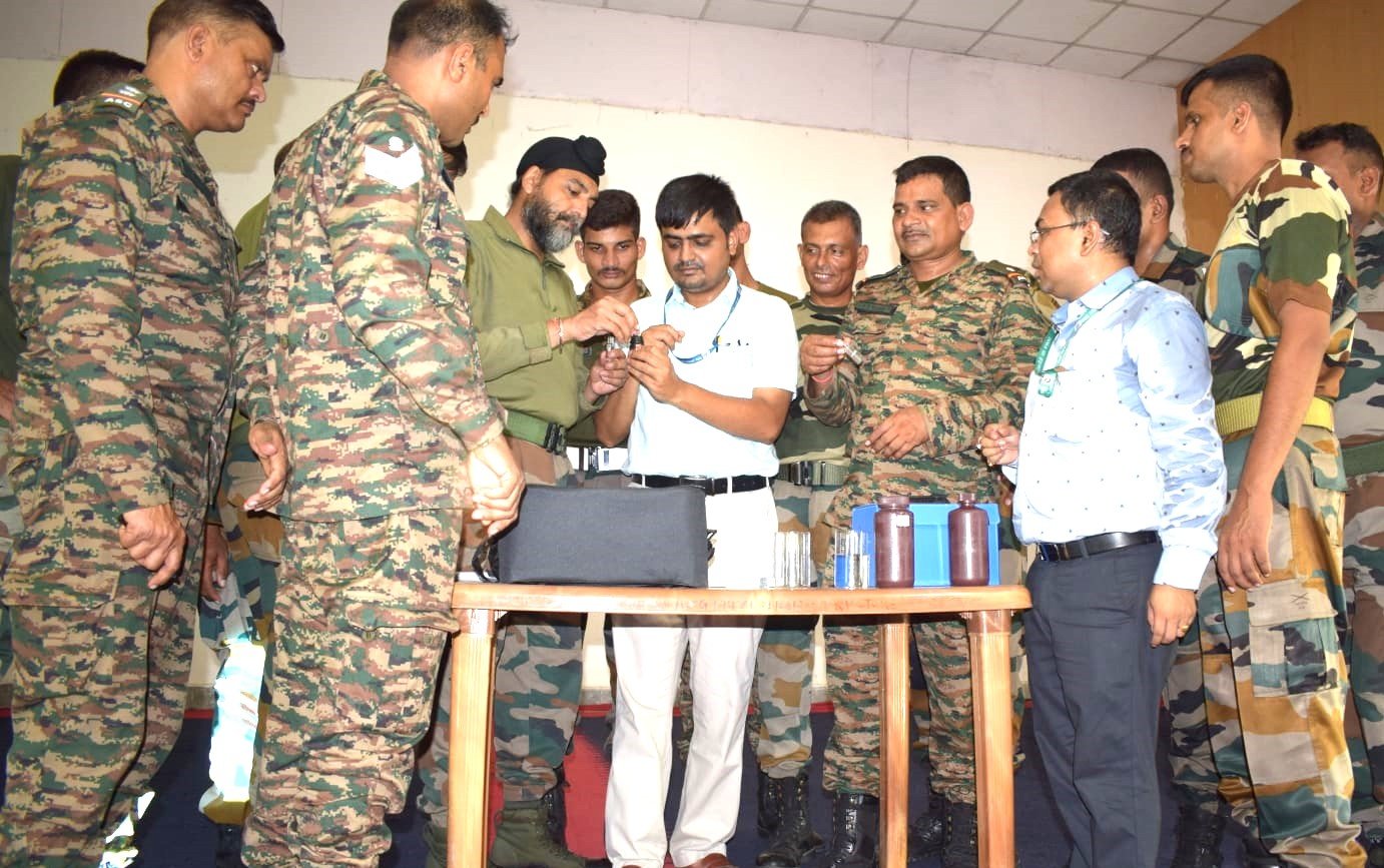 DRDO Tezpur holds training on iron removal and water testing for army DRDO TEZPUR