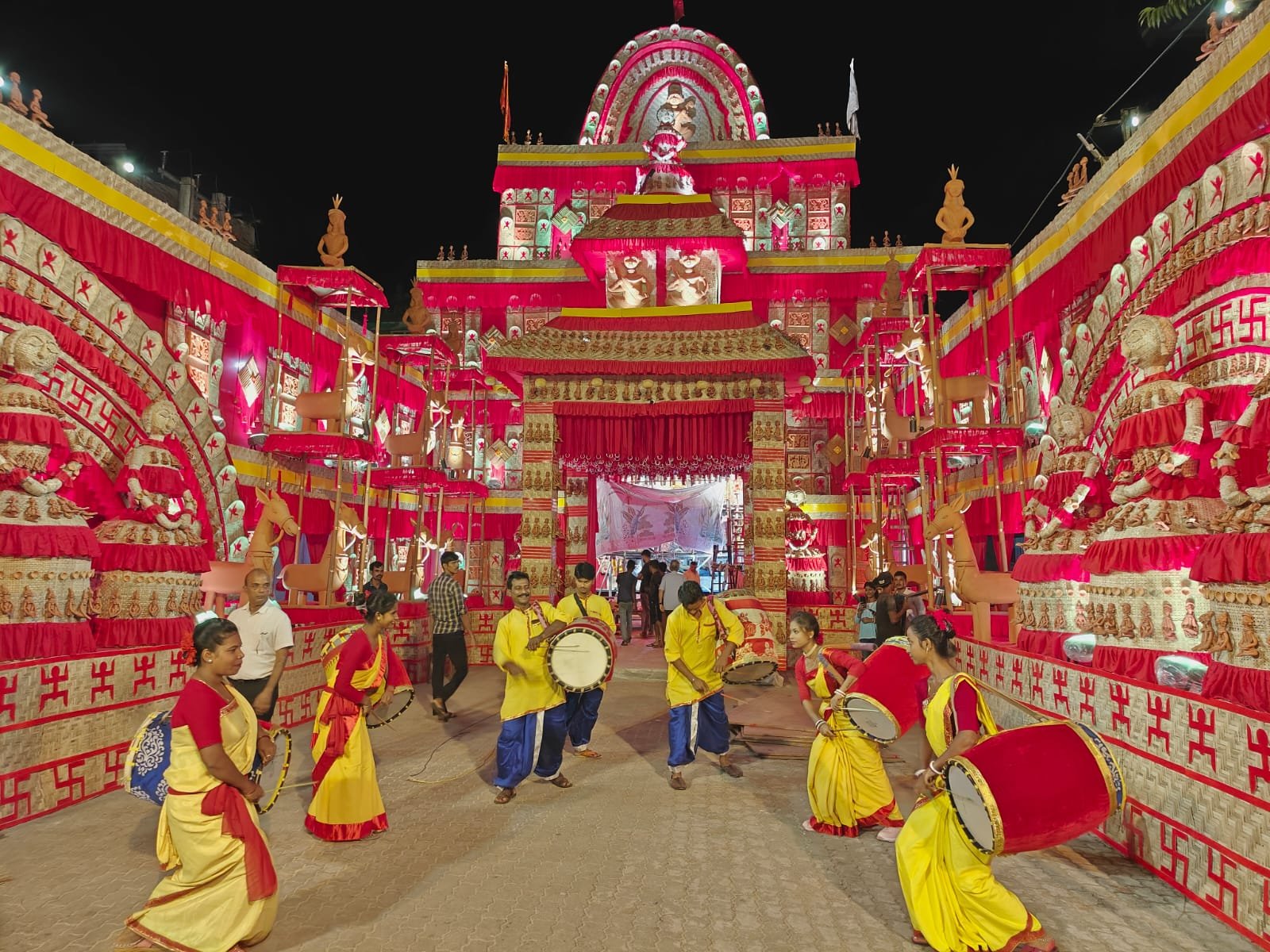 Dibrugarh's Jyoti Nagar Durga Puja Embraces Harappan Civilisation Theme