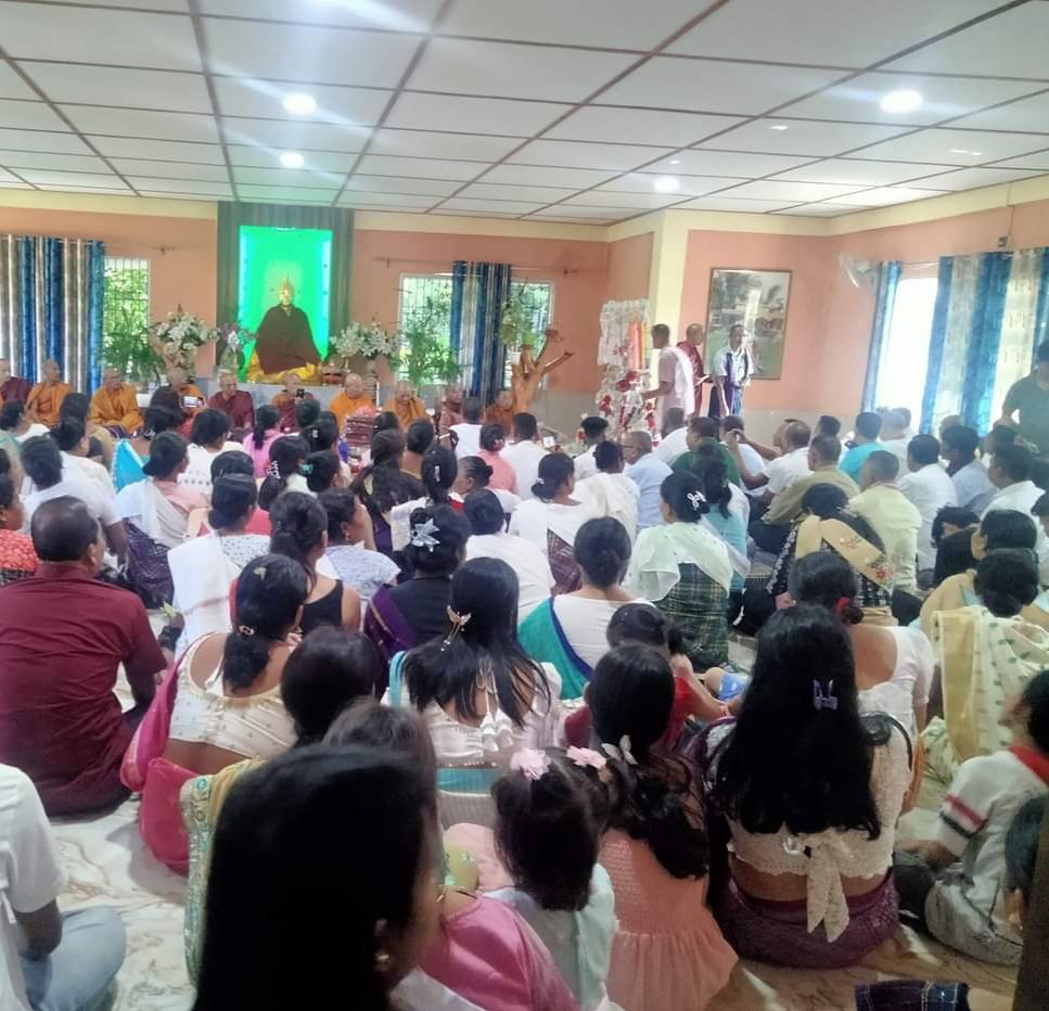 Kathin Civar Daan Utsav celebrated at Margherita Buddha Vihar