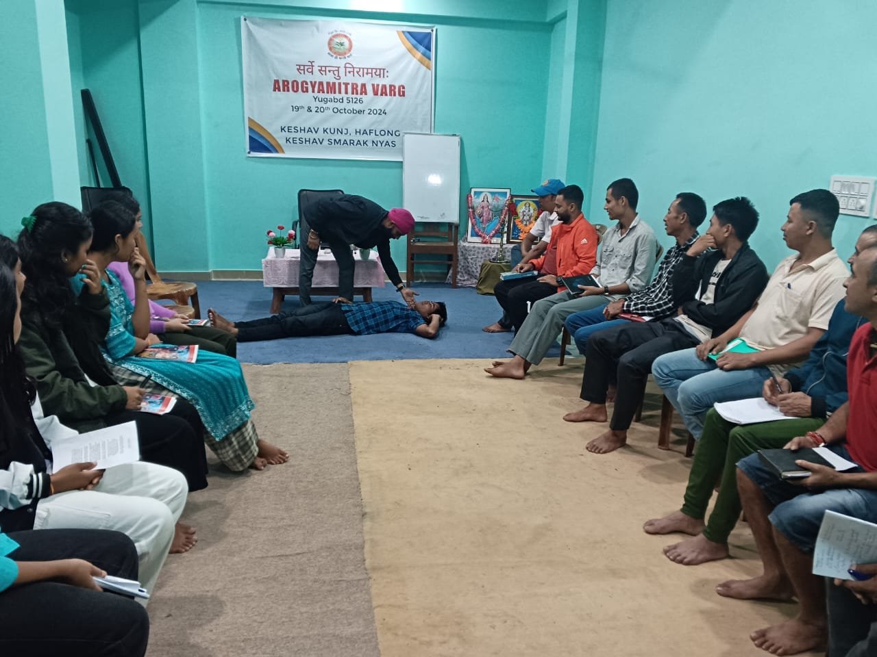 Training camp on health & wellness conducted in Haflong