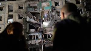 12 injured after Russian glide bomb smashes into Ukrainian apartment building download (1)