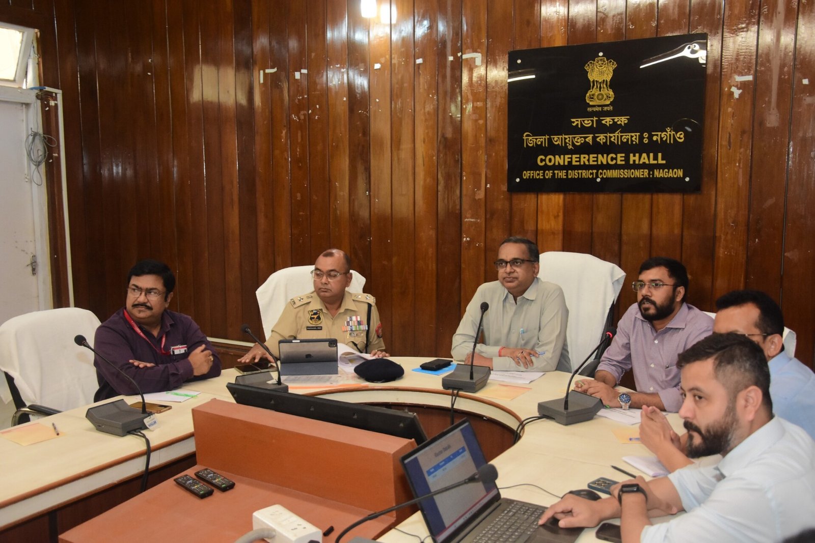 Chief electoral officer Anurag Goel reviews by-election preparations NAGAON