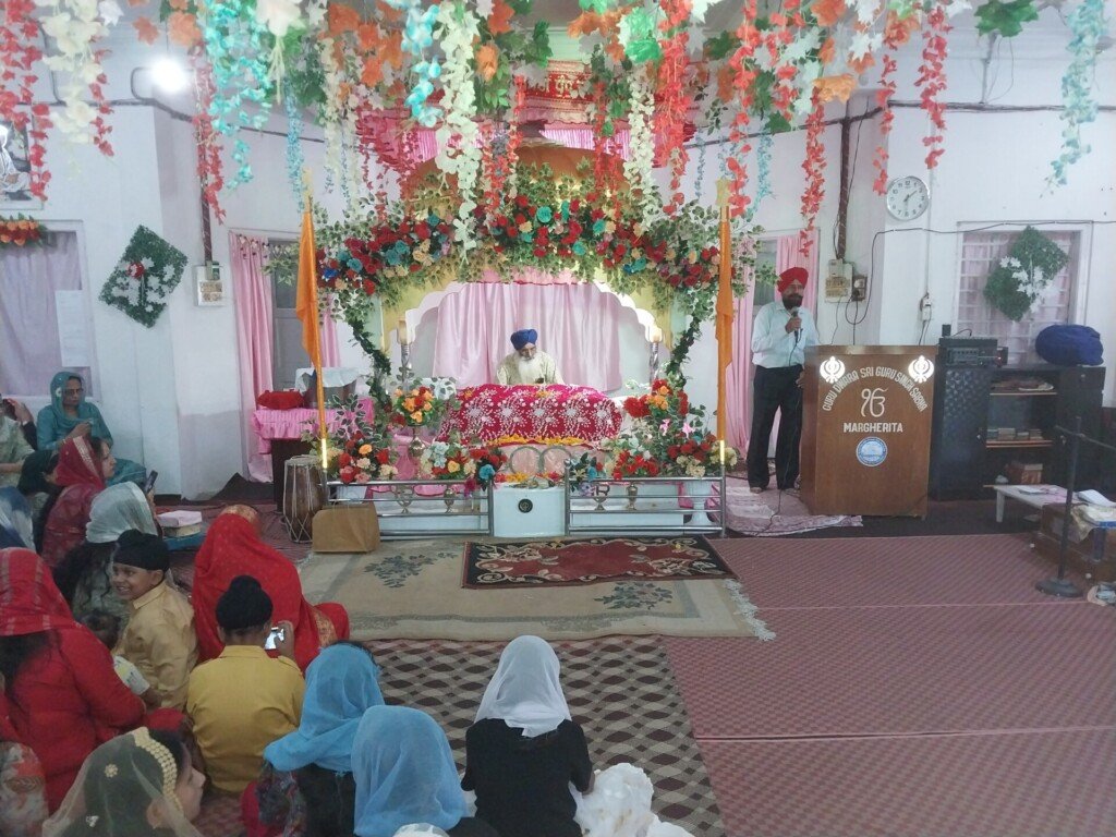 Haflong and Margherita celebrate Guru Nanak Gurpurab