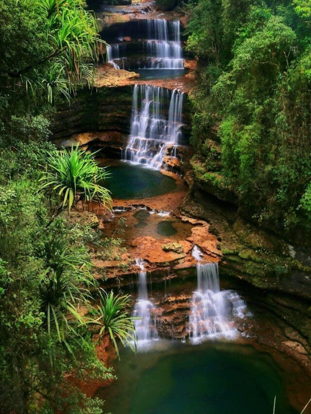 The Stunning Waterfalls Of Meghalaya